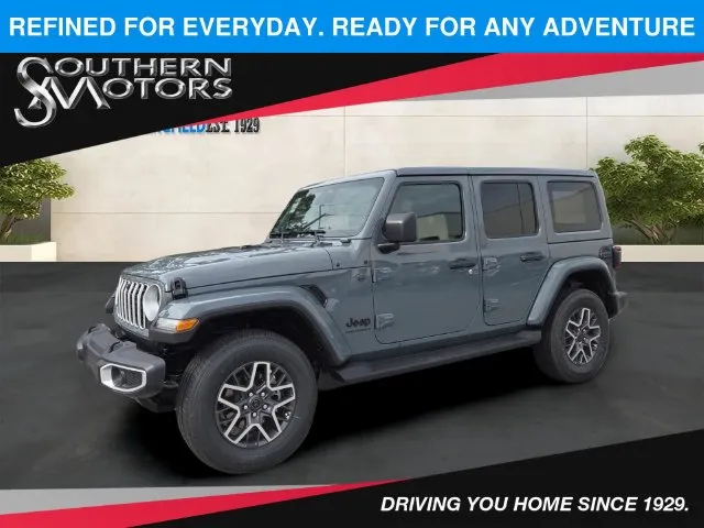Gray 2026 Jeep Wrangler Sahara for sale in Springfield, GA