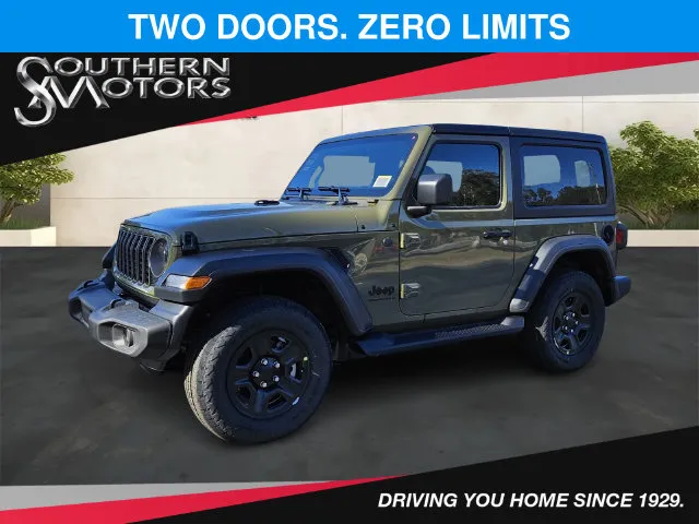 Green 2026 Jeep Wrangler Sport for sale in Springfield, GA