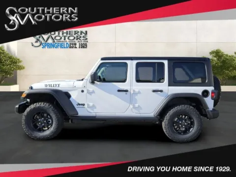 Photos of 2026 Jeep Wrangler Willys for sale in Springfield, GA at Southern Motors Springfield Chrysler Dodge Jeep Ram