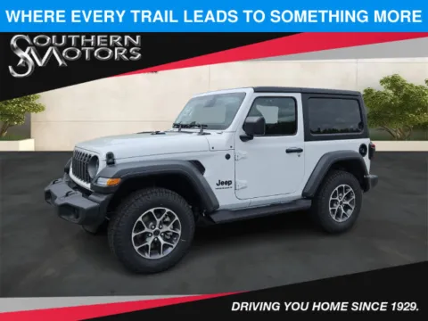 White 2026 Jeep Wrangler Sport S for sale in Springfield, GA
