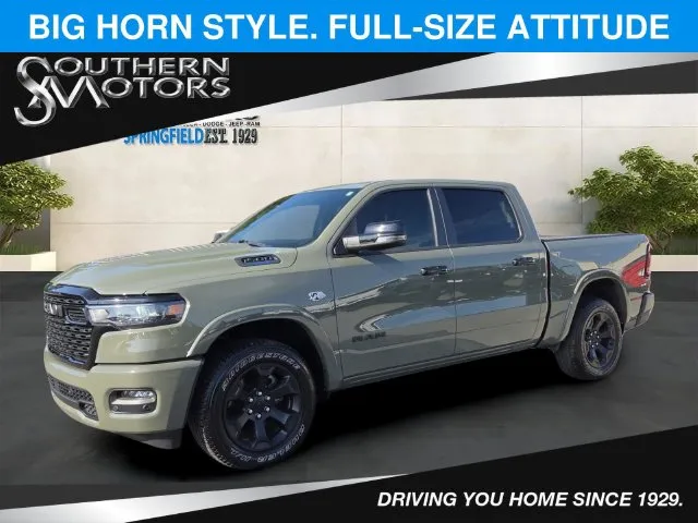 Green 2026 Ram 1500 Big Horn/Lone Star for sale in Springfield, GA