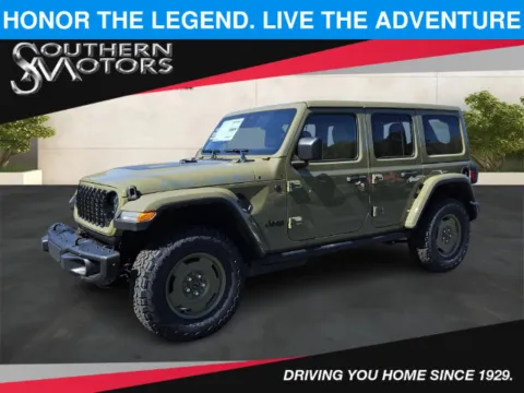 Green 2026 Jeep Wrangler Willys 41 for sale in Springfield, GA