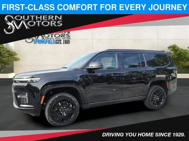 Black 2026 Jeep Grand Wagoneer Limited Reserve for sale in Springfield, GA