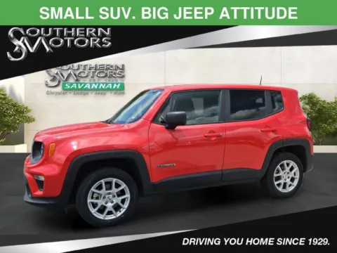 Red 2023 Jeep Renegade Latitude for sale in Savannah, GA