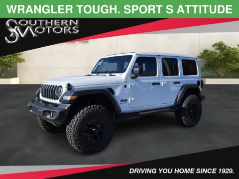 White 2026 Jeep Wrangler Sport S for sale in Savannah, GA