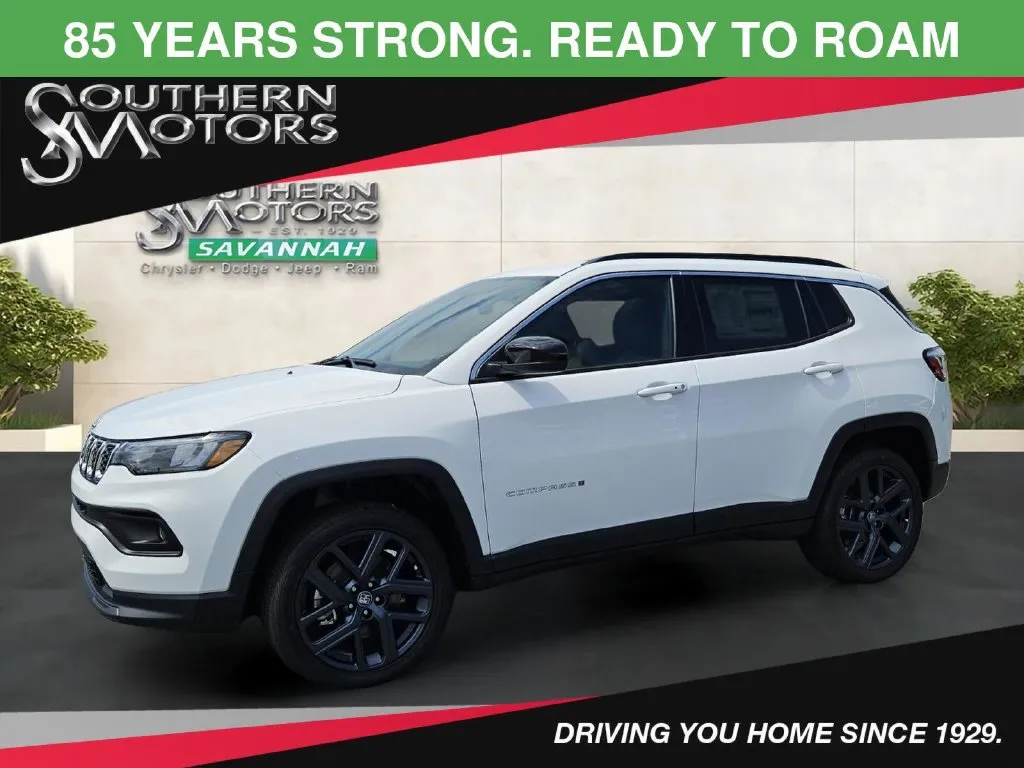 White 2026 Jeep Compass 85th Anniversary Edition for sale in Savannah, GA