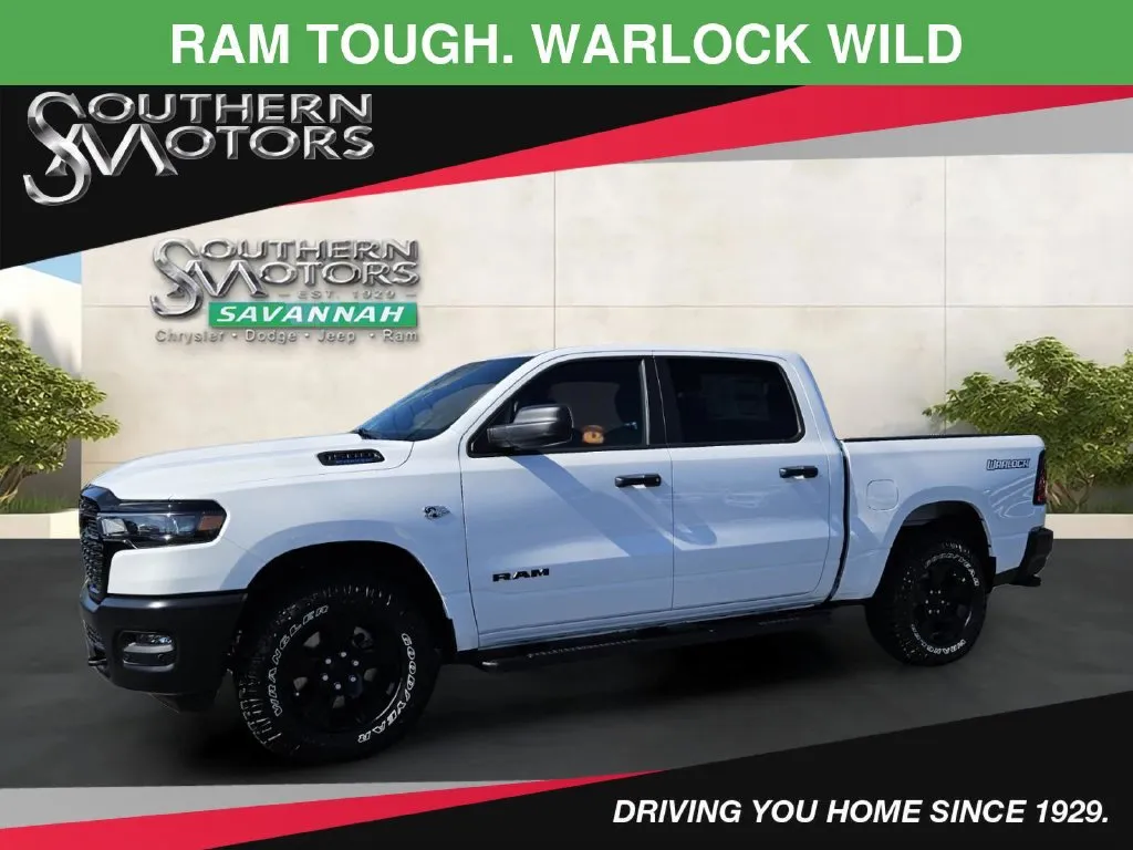White 2026 Ram 1500 Warlock for sale in Savannah, GA