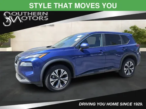 Blue 2023 Nissan Rogue SV for sale in Savannah, GA