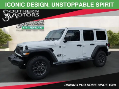 White 2027 Jeep Wrangler Sport S for sale in Savannah, GA