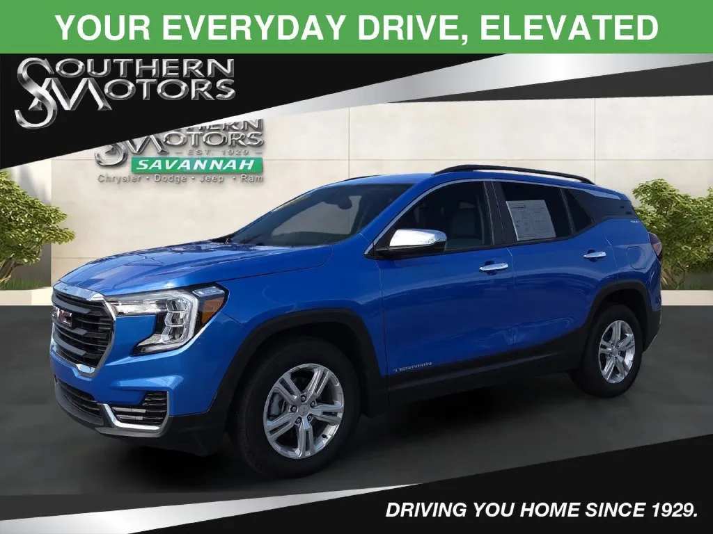Blue 2024 GMC Terrain SLE for sale in Savannah, GA
