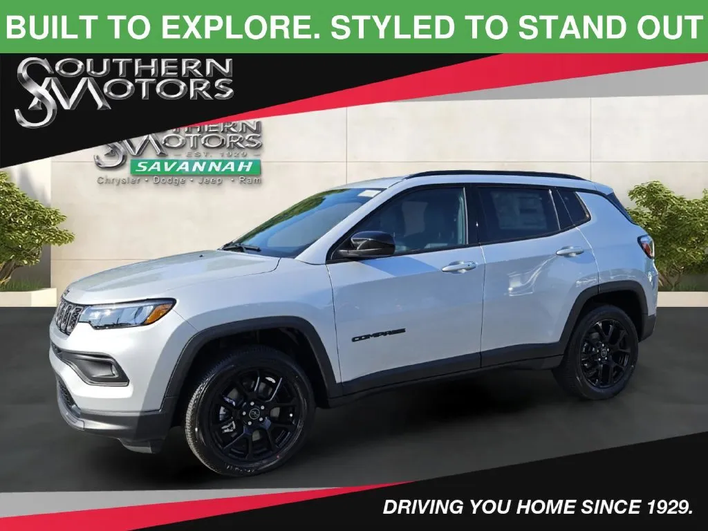 Silver 2026 Jeep Compass Latitude for sale in Savannah, GA