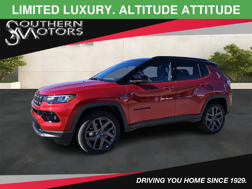 Red 2026 Jeep Compass Limited for sale in Savannah, GA