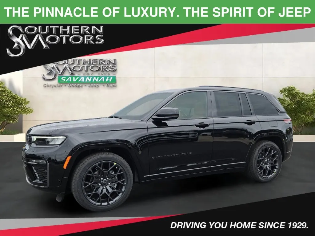 Black 2027 Jeep Grand Cherokee Summit for sale in Savannah, GA