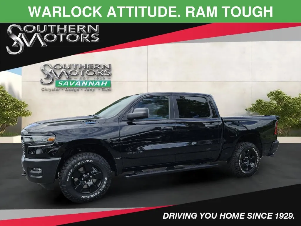 Black 2026 Ram 1500 Warlock for sale in Savannah, GA