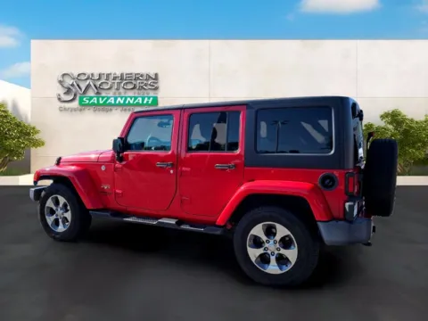 Another view of 2016 Jeep Wrangler Unlimited Sahara for sale in Savannah, GA at Southern Motors Savannah Chrysler Dodge Jeep Ram