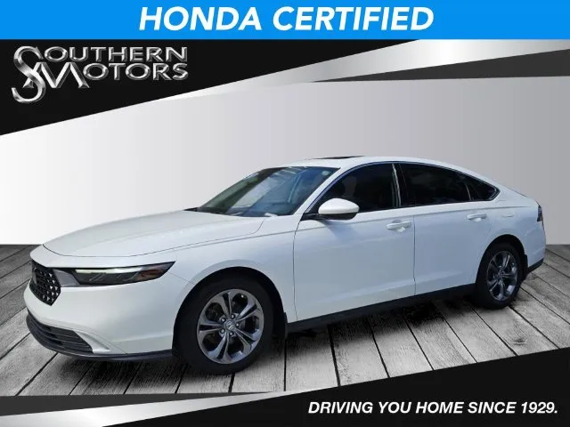 White 2024 Honda Accord EX for sale in Savannah, GA