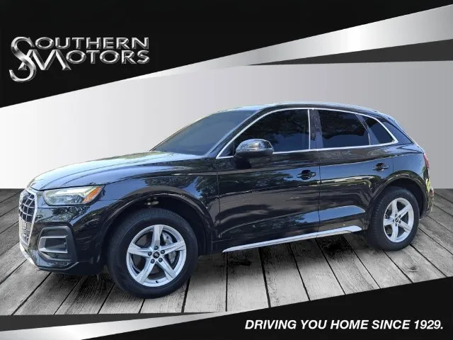 Black 2021 Audi Q5 45 Premium for sale in Savannah, GA