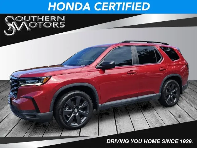 Red 2025 Honda Pilot Sport for sale in Savannah, GA