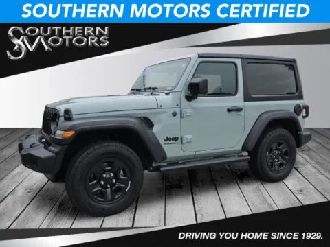 Blue 2024 Jeep Wrangler Sport for sale in Savannah, GA