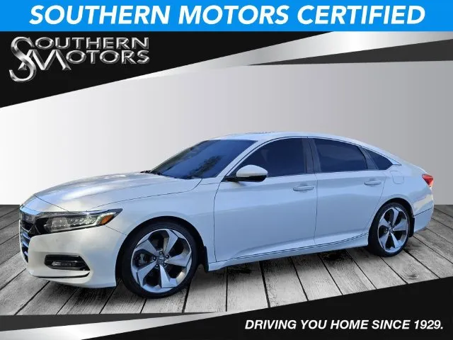 White 2018 Honda Accord Touring for sale in Savannah, GA