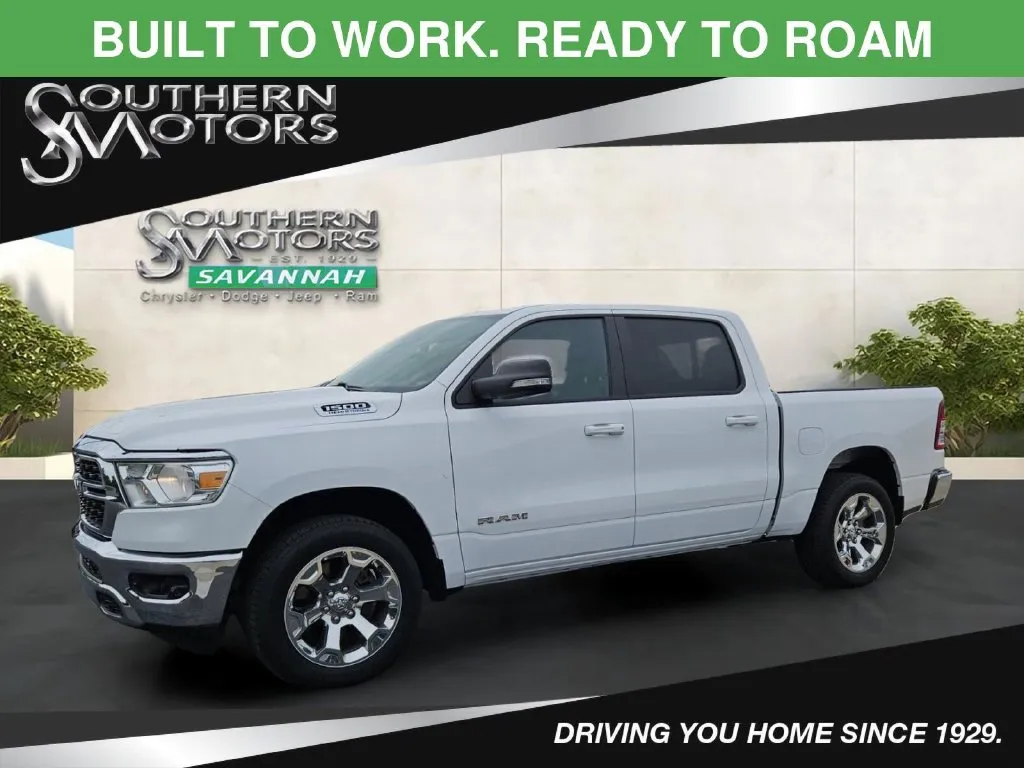 White 2022 Ram 1500 Big Horn/Lone Star for sale in Savannah, GA