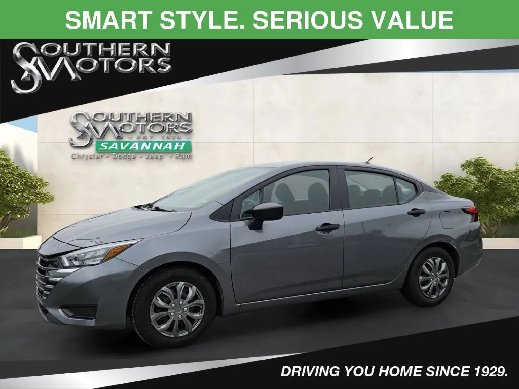 Gray 2025 Nissan Versa 1.6 S for sale in Savannah, GA