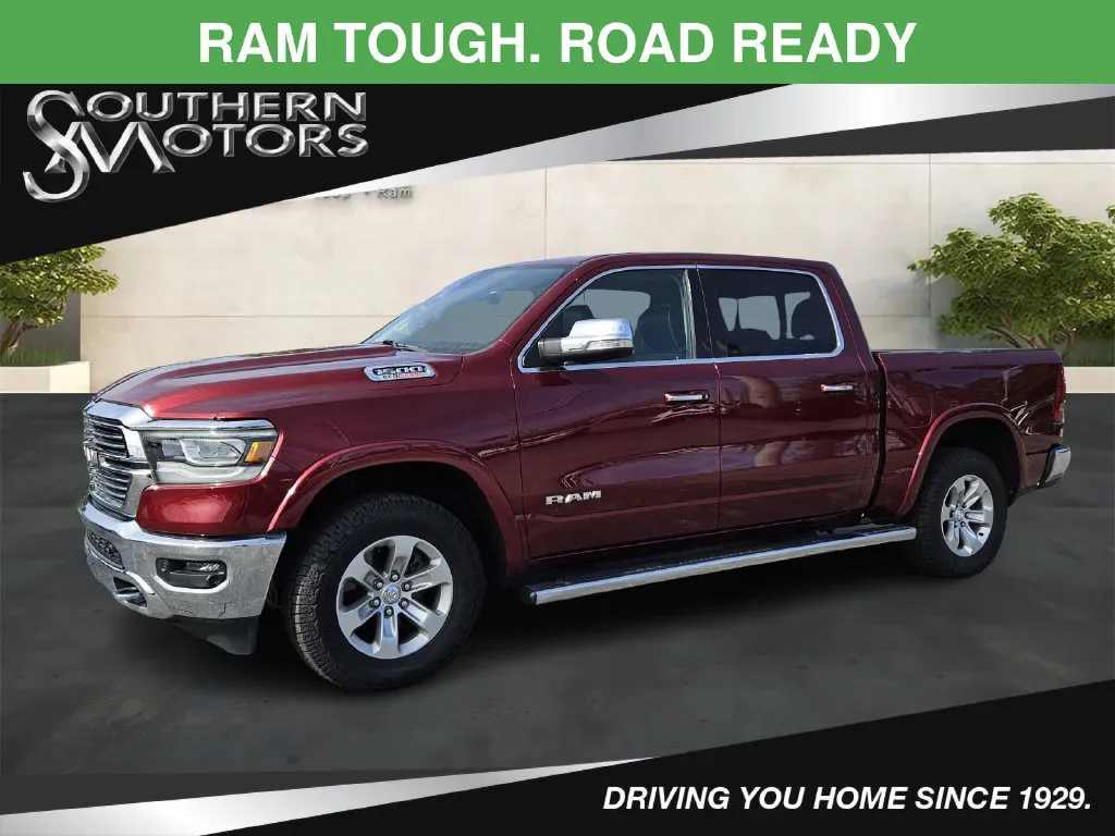 Red 2022 Ram 1500 Laramie for sale in Savannah, GA