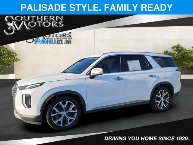 White 2021 Hyundai Palisade SEL for sale in Springfield, GA