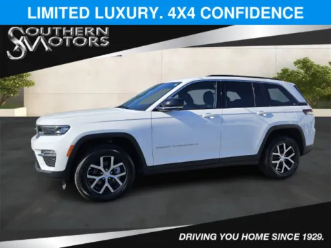 White 2025 Jeep Grand Cherokee Limited for sale in Springfield, GA