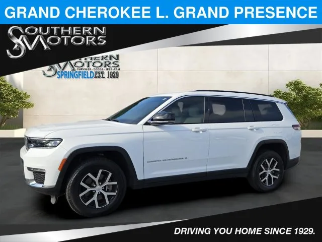 White 2025 Jeep Grand Cherokee L Limited for sale in Springfield, GA