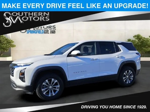 White 2025 Chevrolet Equinox LT for sale in Springfield, GA