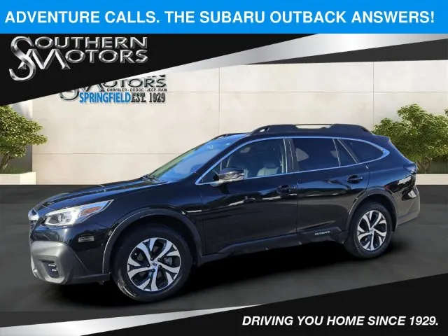 Black 2021 Subaru Outback Limited for sale in Springfield, GA