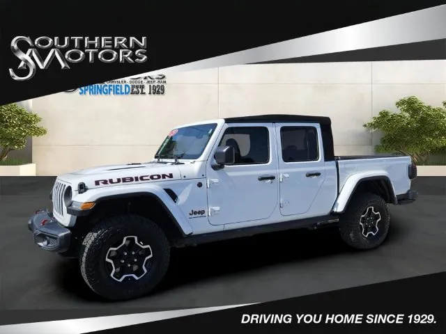 White 2023 Jeep Gladiator Rubicon for sale in Springfield, GA