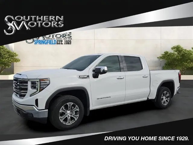 White 2025 GMC Sierra 1500 SLT for sale in Springfield, GA