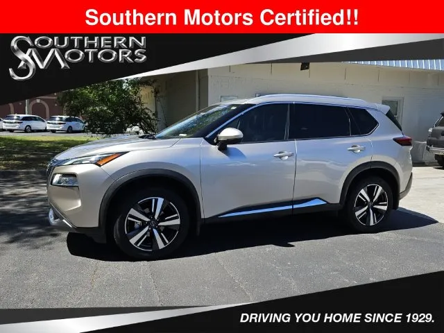 Silver 2023 Nissan Rogue SL for sale in Savannah, GA
