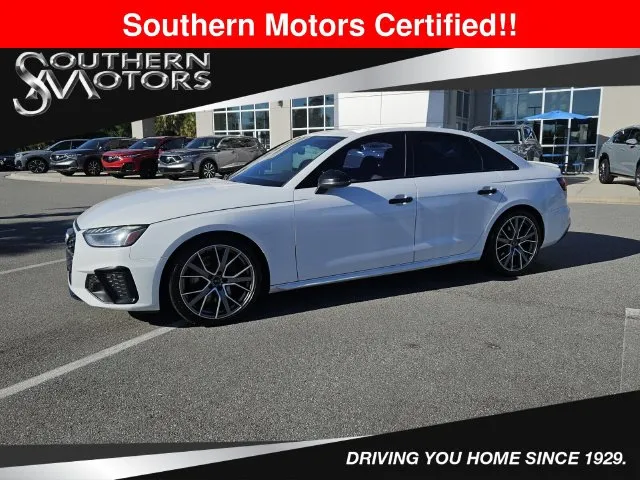 White 2020 Audi S4 3.0T Premium Plus for sale in Savannah, GA