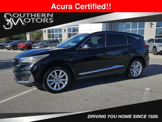 Black 2021 Acura RDX for sale in Savannah, GA