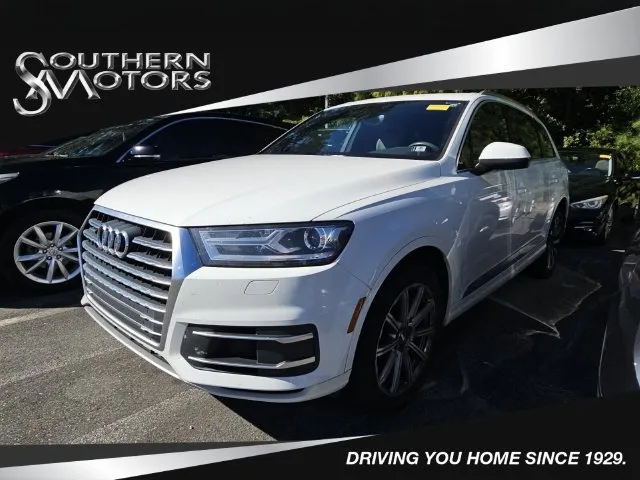 White 2018 Audi Q7 3.0T Premium Plus for sale in Savannah, GA