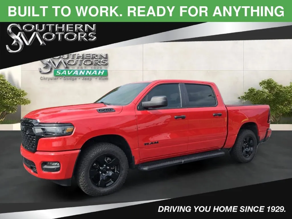 Red 2025 Ram 1500 Tradesman for sale in Savannah, GA