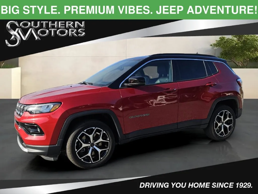 Red 2025 Jeep Compass Limited for sale in Savannah, GA