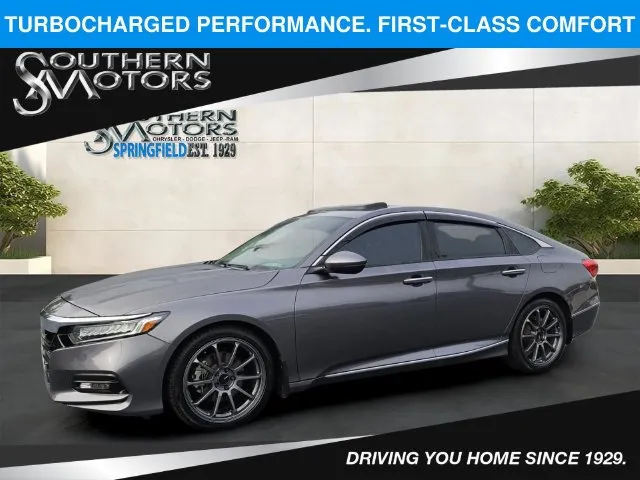 Gray 2018 Honda Accord Touring 2.0T for sale in Springfield, GA