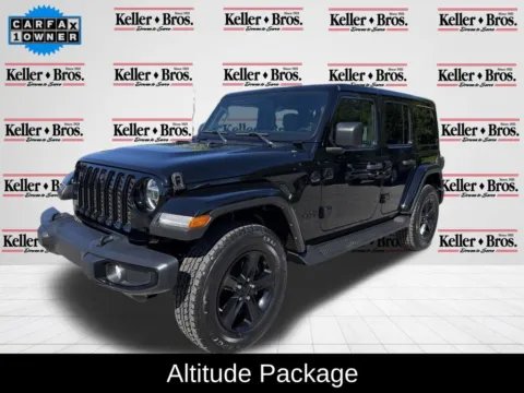 Another view of 2022 Jeep Wrangler Unlimited Sahara Altitude for sale in Lititz, PA at Keller Bros Dodge Ram