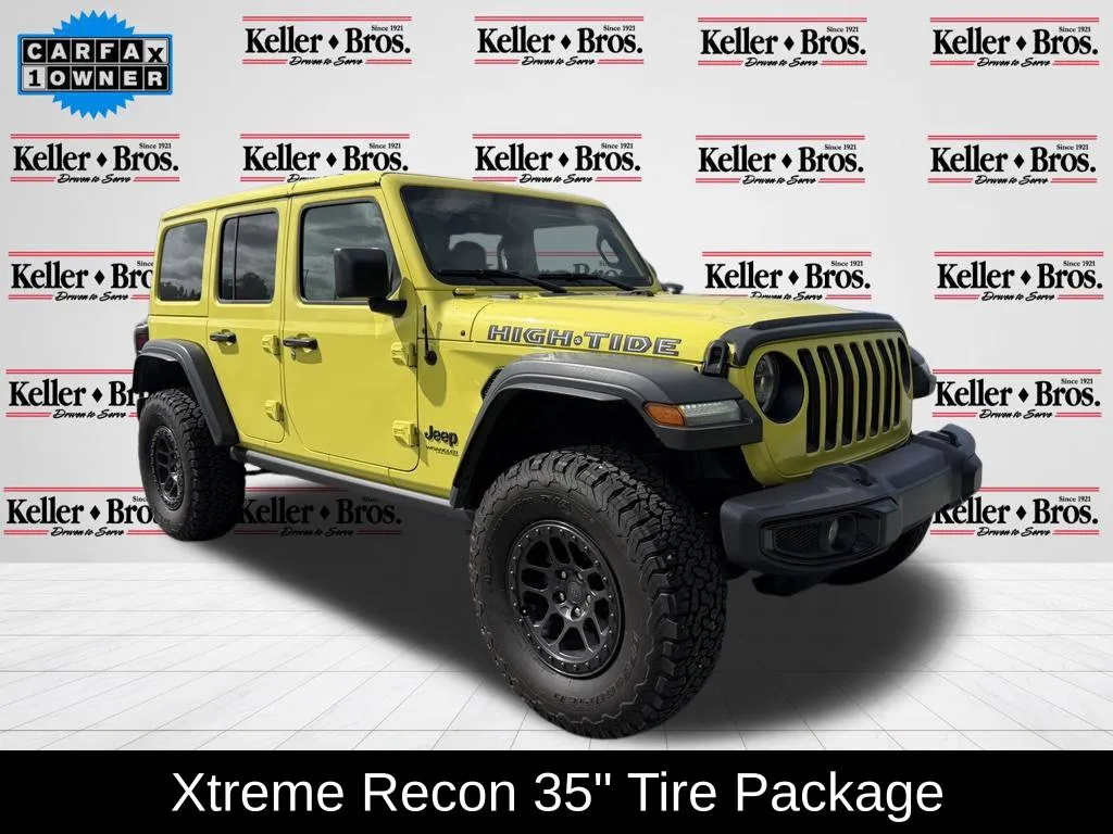 Yellow 2022 Jeep Wrangler Unlimited High Tide for sale in Lititz, PA