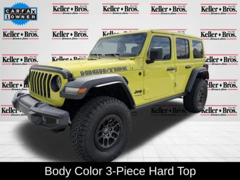 Another view of 2022 Jeep Wrangler Unlimited High Tide for sale in Lititz, PA at Keller Bros Dodge Ram