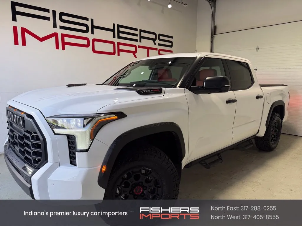 White 2025 Toyota Tundra Hybrid TRD Pro for sale in Fishers, IN