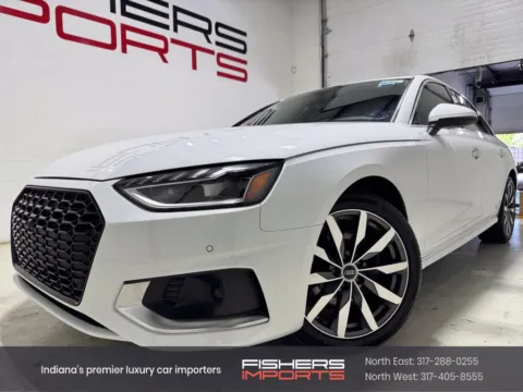 White 2023 Audi A4 40 Premium Plus for sale in Fishers, IN