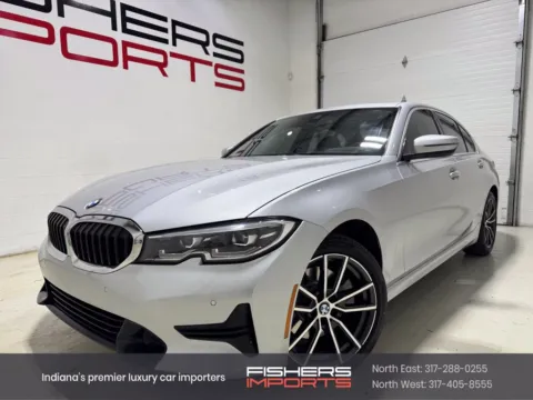 Silver 2021 BMW 3 Series 330i xDrive for sale in Fishers, IN