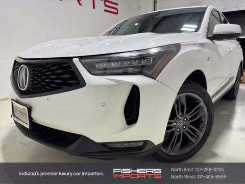 White 2022 Acura RDX A-Spec Package for sale in Fishers, IN