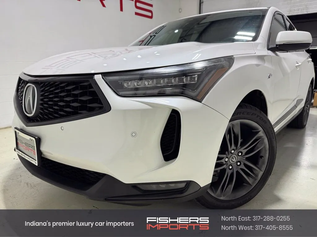 White 2022 Acura RDX A-Spec Package for sale in Fishers, IN