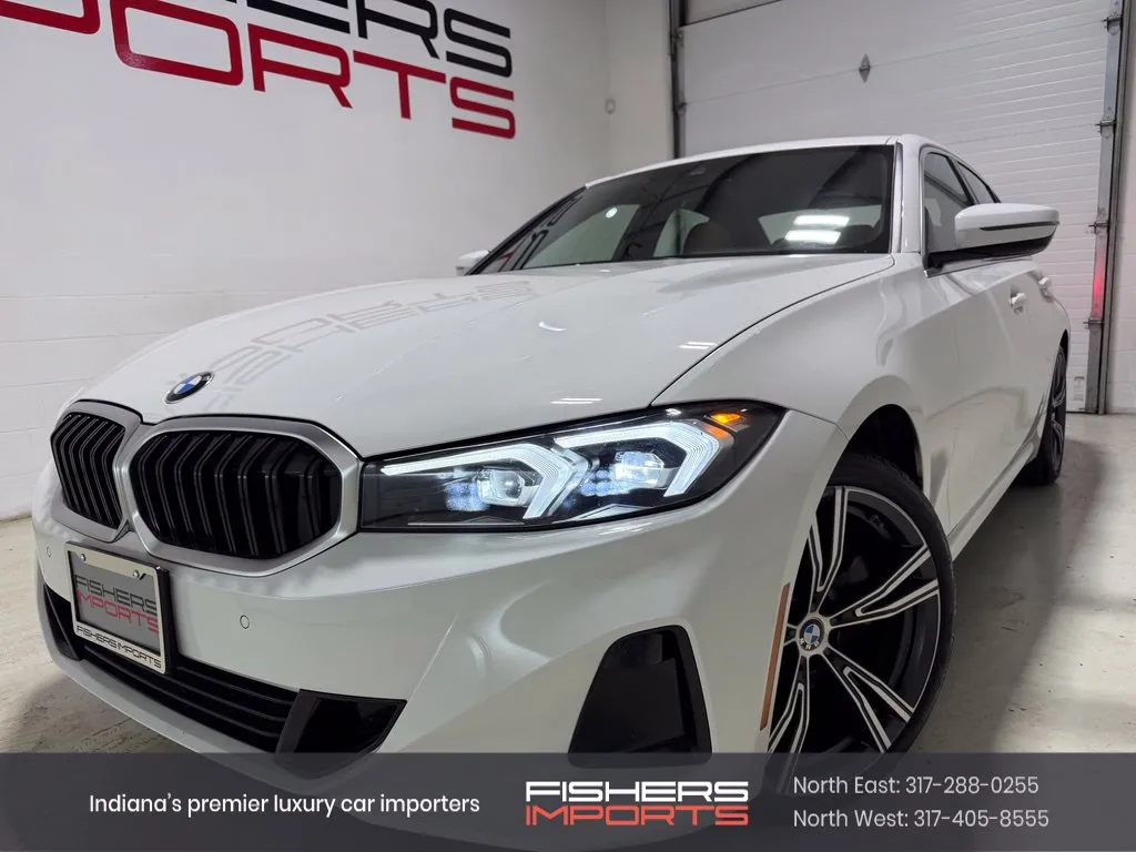White 2024 BMW 3 Series 330i xDrive for sale in Fishers, IN